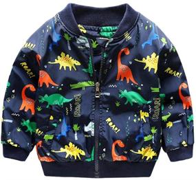 img 4 attached to Motteecity Kids Clothing: Cute Cartoon Doodle Boys' Apparel and Fashionable Hoodies & Sweatshirts