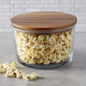 img 1 attached to 🌳 Anchor Hocking Acacia: A Versatile Microwave and Dishwasher-safe Solution