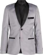 👔 van heusen boys stretch jacket: stylish clothing and versatile suits & sport coats for boys logo