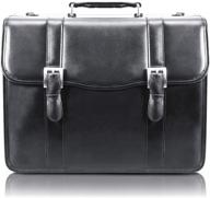 mcklein flournoy compartment briefcase 85955 logo