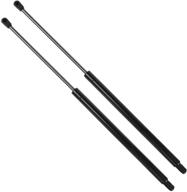 enhance your jeep wrangler's rear window with gas spring lift supports - pack of 2, compatible with 1997-2006 models w/hardtop logo