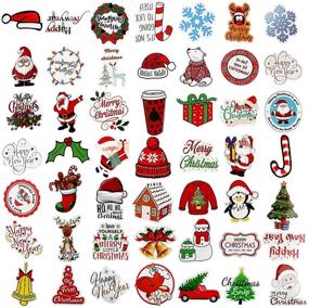 img 2 attached to 50 Pcs Christmas Stickers