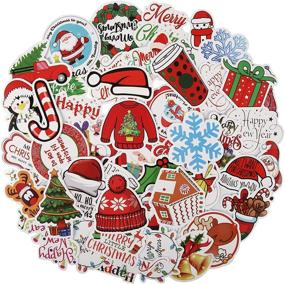 img 3 attached to 50 Pcs Christmas Stickers