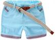 mud kingdom toddler linen shorts boys' clothing for shorts logo