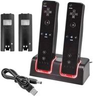 controller charging nintendo controllers rechargeable wii logo