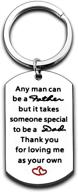 👨 stepdad and stepdaughter keychain – the perfect gift for stepfathers and daughters logo