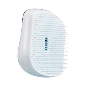 img 2 attached to 💙Tangle Teezer Компактный стайлер для расчесывания волос, синий холо-смэш, 90 г