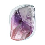 💙tangle teezer компактный стайлер для расчесывания волос, синий холо-смэш, 90 г логотип