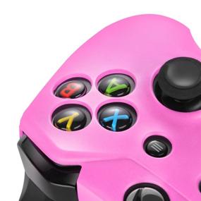 img 2 attached to 🎮 Xbox One Game Controller Console Silicone Protective Case Skin - Flexible & Stylish (Pink)