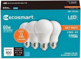 img 3 attached to 💡 4 шт. Многократно увеличивается набор энергосберегающих ламп Ecosmart с возможностью регулировки яркости