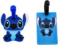 силиконовый дорожный чемодан stitch cartoon логотип