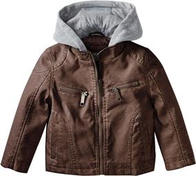 img 1 attached to Urban Republic Little Garment Leather Boys' Clothing in Jackets & Coats