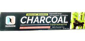 img 4 attached to Bamboo Charcoal Toothpaste 6 Pack - 100% Natural Teeth Whitening - Oral Care - 6.5 oz