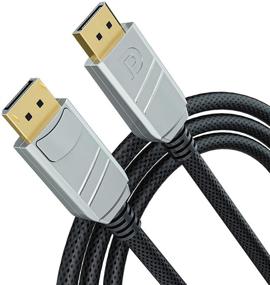 img 4 attached to Кабель DisplayPort BIFALE 8K 10 футов: оболочка из цинкового сплава, нейлоновая оплётка | Поддержка 8K@60Гц, 4K@144Гц | HBR3, HDR10, HDCP 2.2 | Монитор для ПК - 3М