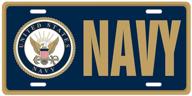 🚢 front tag - u.s. navy license plate for military vehicles logo