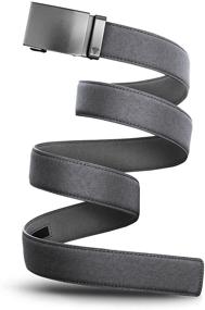 img 1 attached to Mission Belt Mens Ratchet Gunmetal