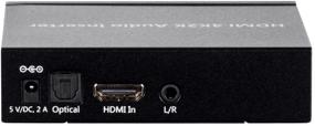 img 1 attached to Вставка аудио сигнала HDMI серии BlackbirdTM 4K от Monoprice - черный