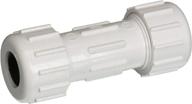 🔧 gray 1/2-inch pvc compression coupling - nds cpc-0500 coupler for enhanced seo logo