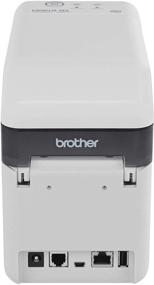 img 3 attached to 🖨️ Brother TD2130N: High-Speed Thermal Printer for Labels, Receipts & Tags – USB/Serial/LAN Connectivity, Built-in Wi-Fi & Bluetooth