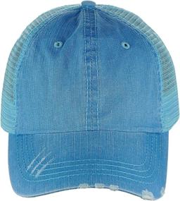 img 3 attached to 🧢 Low Profile MG Cotton Mesh Cap: Enhanced for SEO