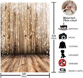 img 3 attached to 📸 Funnytree 3x5ft Vinyl Photography Background Backdrops - Giffiti Wall Board Theme for Child's Baby Shower Photo Studio Prop, Ideal for Photobooth and Photoshoot Sessions