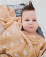 nogili swaddle blanket: soft bamboo and cotton organic blend for newborns, infants, and babies - bloomsparrow logo