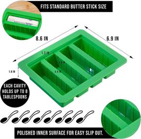 img 3 attached to Premium Tablespoon Butter Mold: High-Quality Silicone for Perfect Butter Portions