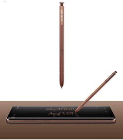 img 1 attached to Afeax Stylus Touch S Pen For Galaxy Note 9 (Brown) No Bluetooth Function