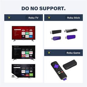 img 3 attached to 📱 Chunxiao Remote Control for Roku Express & Express+, Compatible with Models 3700, 3710, 3900, 3910, 3930R, and 3931RW - Universal Programmable Replacement Remote (Not for Roku Stick)