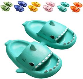 img 4 attached to 👟 Comfortable Sytx02Blue210 Lightweight Garden Sandals for Boys - Perfect Shoes for Outdoors