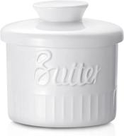 porcelain butter ceramic container spreadable logo