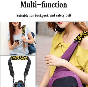 img 1 attached to Snilety African Tribal Style Print 2-Piece Universal Car Seat Belt Cover Pad Men Women