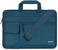 mosiso shoulder compatible polyester briefcase logo