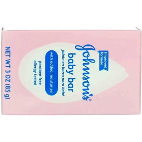 img 1 attached to 🧼 Johnson's Baby Bar Soap Boxed - 3oz (89ml) - Pack of 6
