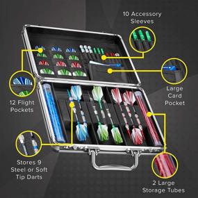 img 3 attached to Casemaster Aluminum Flights Numerous Accessories