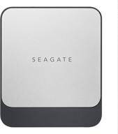 💾 seagate fast ssd 500gb портативный внешний твердотельный накопитель для пк и mac (stcm500401) логотип