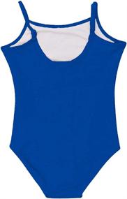 img 1 attached to Dancina Girls Leotard Camisole Gymnastics Sports & Fitness in Other Sports