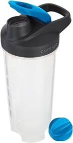 img 2 attached to 🔵 28 oz. Carolina Blue Contigo Shake & Go Fit Shaker Bottle