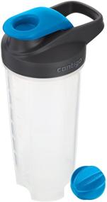 img 1 attached to 🔵 28 oz. Carolina Blue Contigo Shake & Go Fit Shaker Bottle