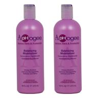 🌊 aphogee balancing moisturizer 16oz - pack of 2: achieve optimal hair hydration logo