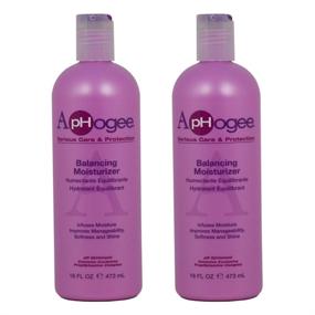 img 1 attached to 🌊 ApHogee Balancing Moisturizer 16oz - Pack of 2: Achieve Optimal Hair Hydration