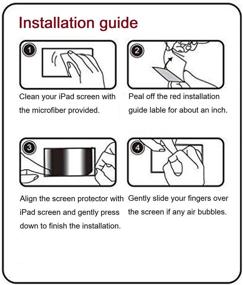 img 1 attached to 📱 Двойной набор защитных стекол для экрана iPad 10.2, 8-го и 7-го поколения (выпуска 2020 и 2019)