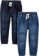👕 carter's toddler 2 pack boys' clothing - experience the simple joys logo