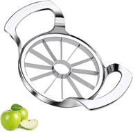 🍏 sinnsally apple slicer: 12-blade corer, cutter, peeler, and wedger tool for up to 4 inch apples logo