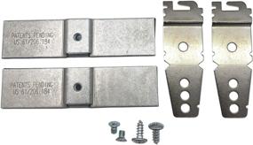 img 4 attached to 🔩 Granite Grabbers Complete Kit with 2-Pack Dishwasher Mounting Brackets and 2-Pack Undercounter Dishwasher Bracket – Model 8269145, WP8269145, AP6012289, PS11745496