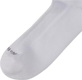 img 2 attached to 🧦 No Nonsense Women's Soft & Breathable Cushioned No Show Socks - White 9 Pair Pack (Size 4-10) with Back Tab