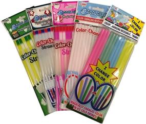 img 1 attached to Color Change Straws 5Pk Holiday