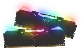 img 3 attached to 🎮 Патриот Viper Gaming RGB Серия DDR4 DRAM 3200МГц 16ГБ Комплект - Черный - Захватывающие профили цвета RGB!