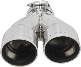 img 3 attached to 🚗 Enhance Your Vehicle's Performance with Flowmaster 15389 3.00" Polished Stainless Steel Dual Angle Cut Clamp-on Exhaust Tip for 2.50" Tubing