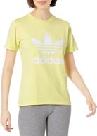 👕 top-notch style: adidas originals women's trefoil tee for fashionable ladies логотип